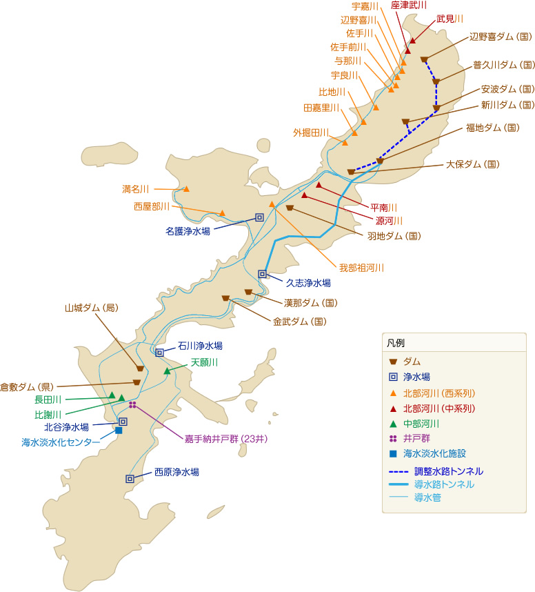 企業局水源マップ